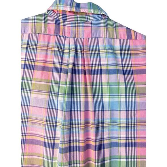 Brookes Brothers short sleeve plaid shirt button up - Picture 12 of 12